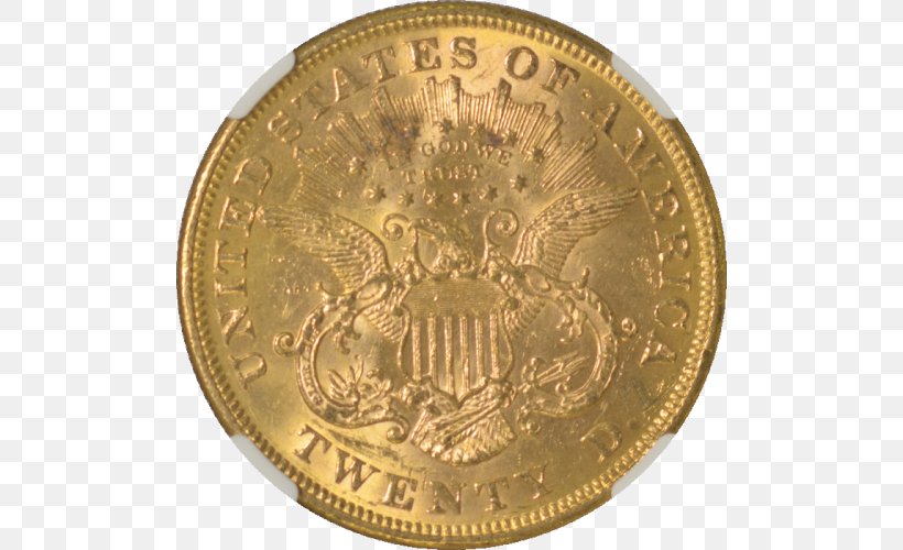 Liberty Head Double Eagle Gold Coin, PNG, 500x500px, Eagle, American Gold Eagle, Brass, Bronze Medal, Cash Download Free