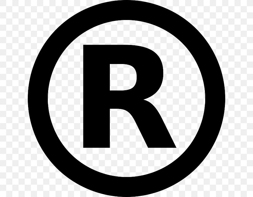 Registered Trademark Symbol United States Trademark Law Service Mark, PNG, 640x640px, Registered Trademark Symbol, At Sign, Blackandwhite, Brand, Collective Trade Mark Download Free