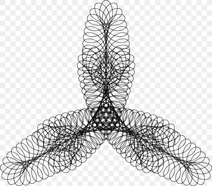 Hypocycloid Spirograph Line Art Clip Art, PNG, 2400x2103px, Hypocycloid, Black And White, Coordinate System, Curve, Geographic Coordinate System Download Free