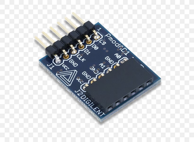 Pmod Interface Analog-to-digital Converter Arduino Digital-to-analog Converter Sensor, PNG, 600x600px, Pmod Interface, Analog Devices, Analogtodigital Converter, Arduino, Circuit Component Download Free