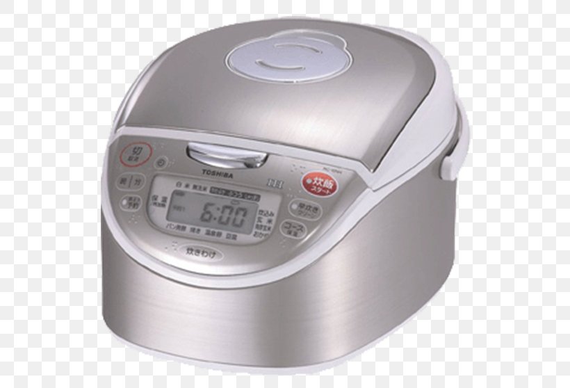 Rice Cooker Cooked Rice Toshiba Electromagnetic Induction Induction Heating, PNG, 601x558px, Rice Cooker, Cauldron, Cooked Rice, Cooker, Cooking Download Free