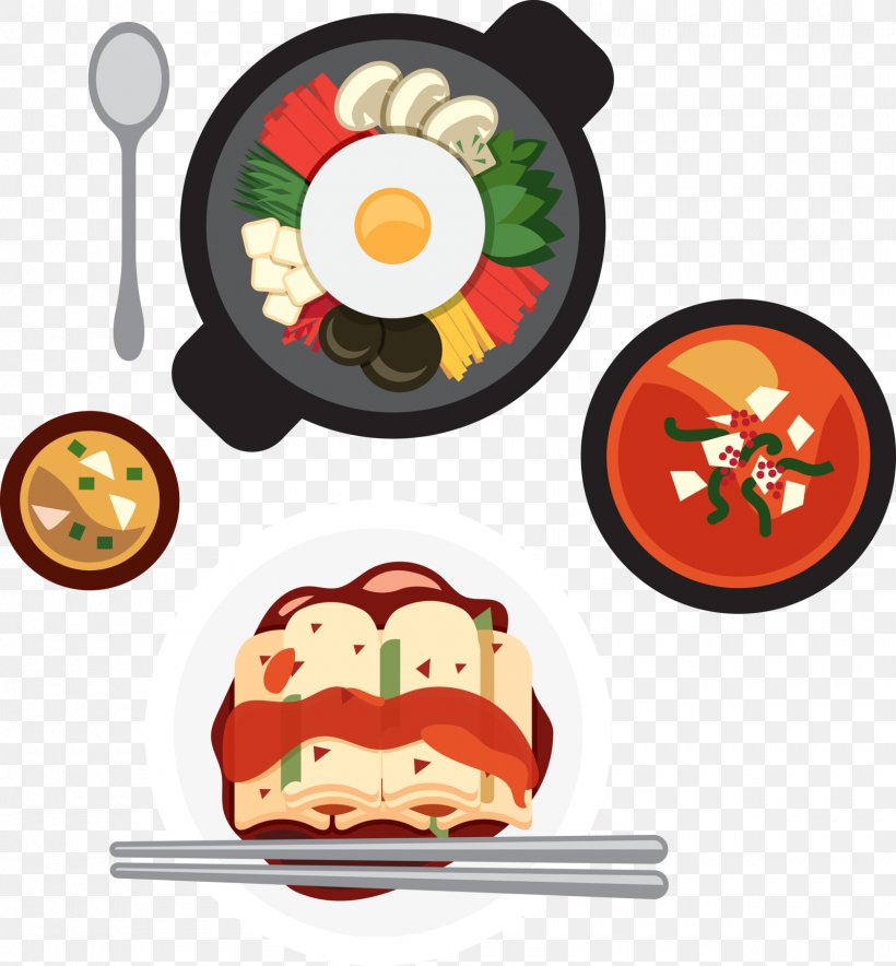 South Korea Vector Graphics Illustration Stock Photography Royalty-free, PNG, 1680x1812px, South Korea, Breakfast, Comfort Food, Cuisine, Dish Download Free