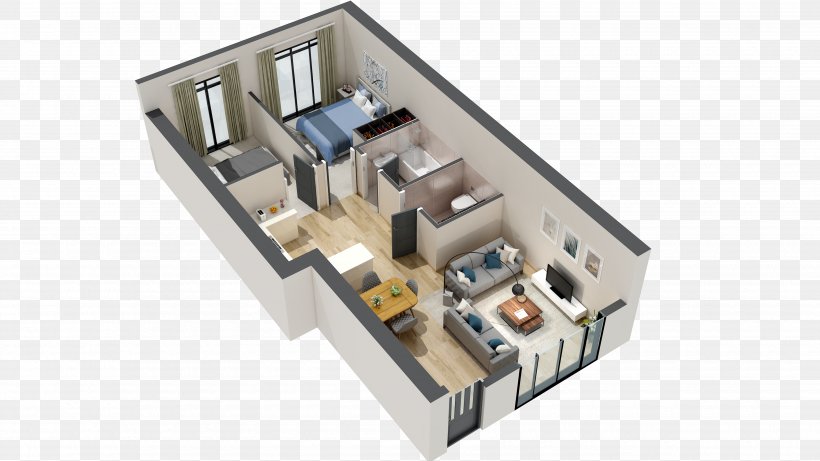 Lostwithiel Presidential Suite Apartment Bedroom, PNG, 3500x1968px, Suite, Apartment, Bed, Bedroom, Cornwall Download Free