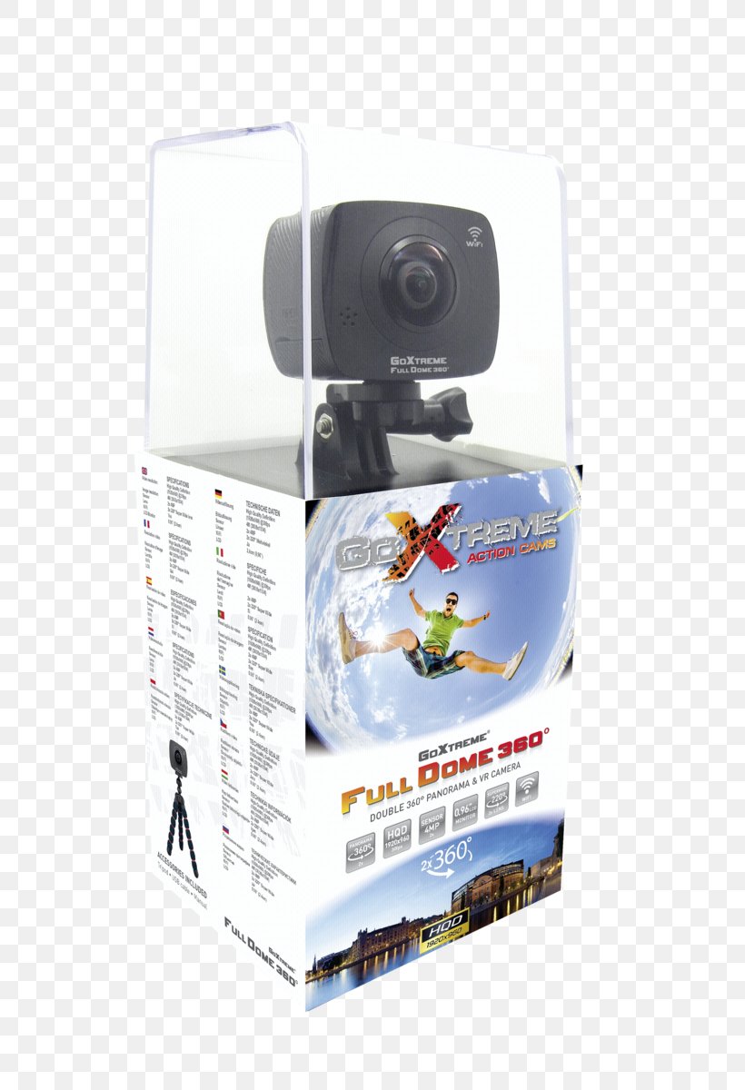 Webcam GoXtreme FullDome 360 Virtual Reality Camera, PNG, 764x1200px, Webcam, Camera, Camera Accessory, Cameras Optics, Dome Download Free