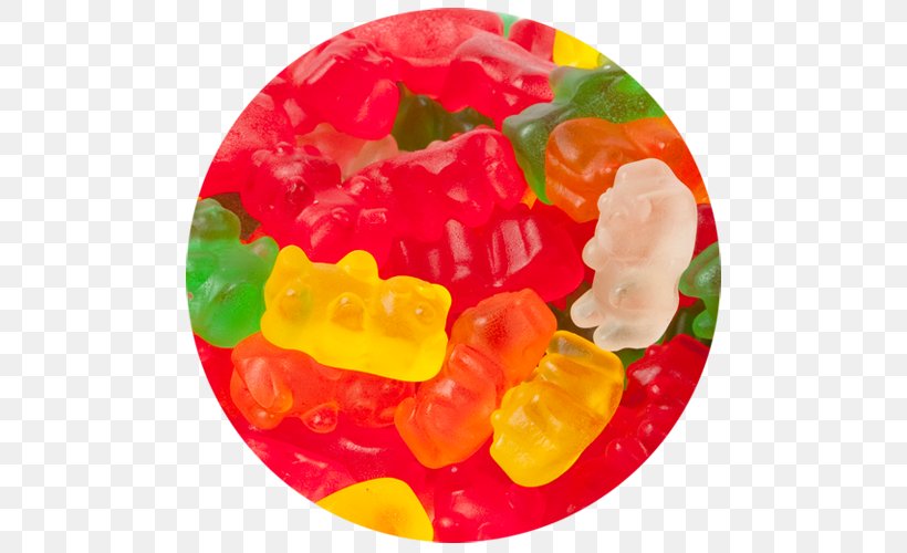 Gummy Bear Gummi Candy Gelatin Dessert Jelly Babies, PNG, 500x500px, Gummy Bear, Bear, Candy, Confectionery, Flavor Download Free