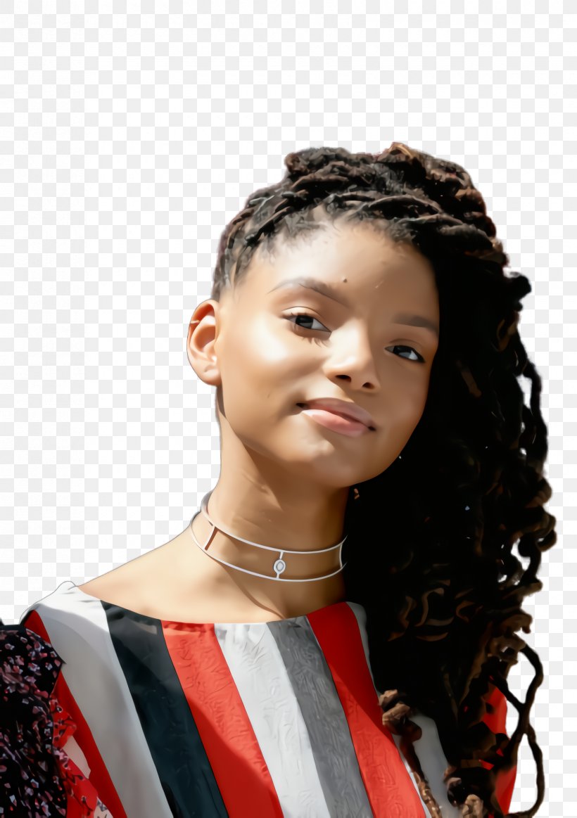 Little Mermaid, PNG, 1680x2384px, Halle Bailey, Black Hair, Brown, Brown Hair, Costume Download Free