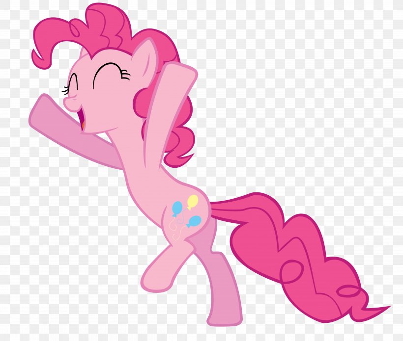 Pony Pinkie Pie, PNG, 5000x4240px, Watercolor, Cartoon, Flower, Frame, Heart Download Free
