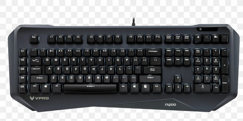 Computer Keyboard Laptop Computer Mouse Corsair Gaming K95, PNG, 2000x996px, Computer Keyboard, Cherry, Computer, Computer Component, Computer Hardware Download Free