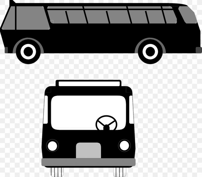 Airport Bus Clip Art Vector Graphics Image, PNG, 822x720px, Bus, Airport Bus, Automotive Design, Automotive Exterior, Black Download Free