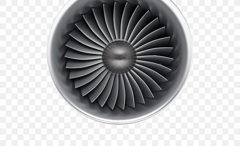 Airplane Aircraft Engine Jet Engine, PNG, 500x500px, Airplane, Aircraft, Aircraft Engine, Black And White, Engine Download Free