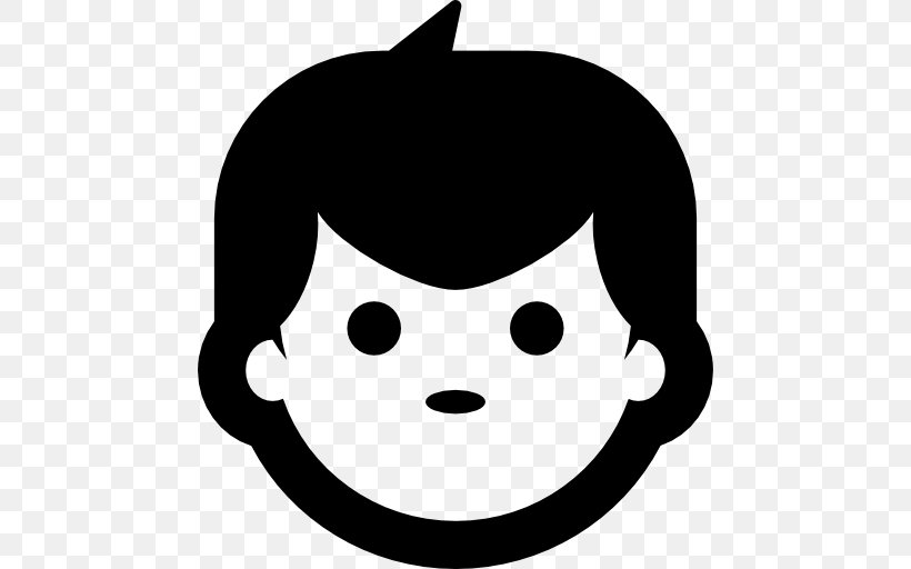 Child Logo Boy, PNG, 512x512px, Child, Avatar, Black, Black And White, Boy Download Free