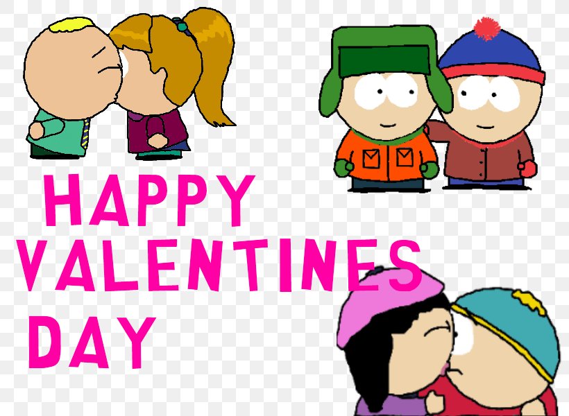 Valentine's Day Greeting & Note Cards Stan Marsh Cartoon, PNG, 800x600px, Greeting Note Cards, Area, Artwork, Ball State Daily News, Birthday Download Free