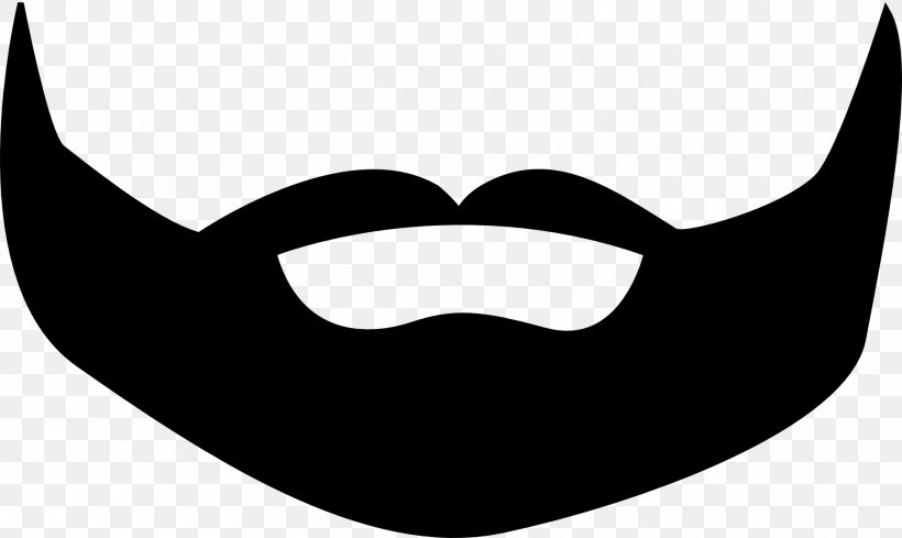 Beard Moustache Clip Art, PNG, 1920x1145px, Beard, Art, Black, Black And White, Document Download Free