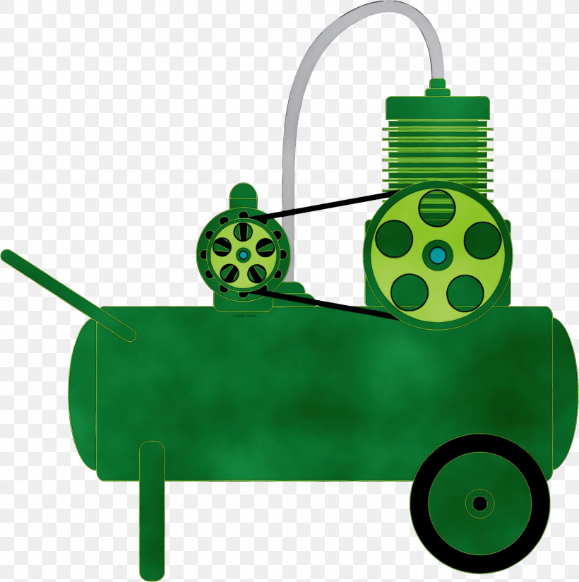 Cartoon Logo Compressor Icon Rotary-screw Compressor, PNG, 1784x1793px, Watercolor, Cartoon, Compressor, Green, Lawn Download Free