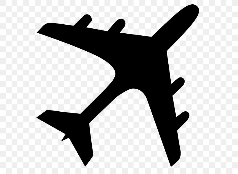 Airplane Silhouette Aircraft Drawing, PNG, 600x600px, Airplane, Air Travel, Aircraft, Airliner, Artwork Download Free