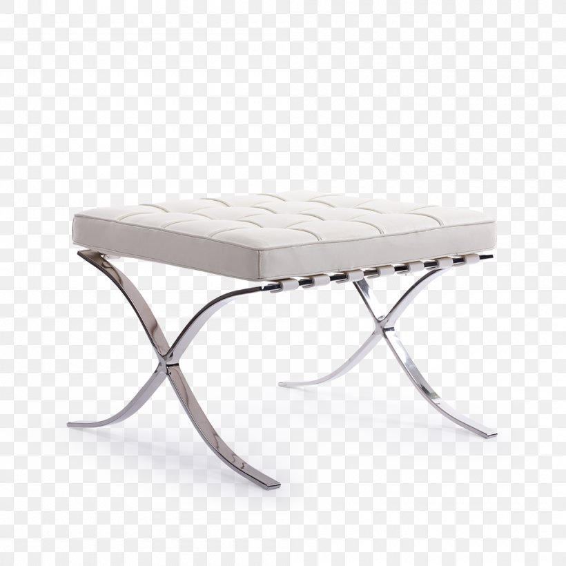 Barcelona Chair Foot Rests Footstool Table, PNG, 1000x1000px, Barcelona Chair, Barcelona, Chair, Foot, Foot Rests Download Free