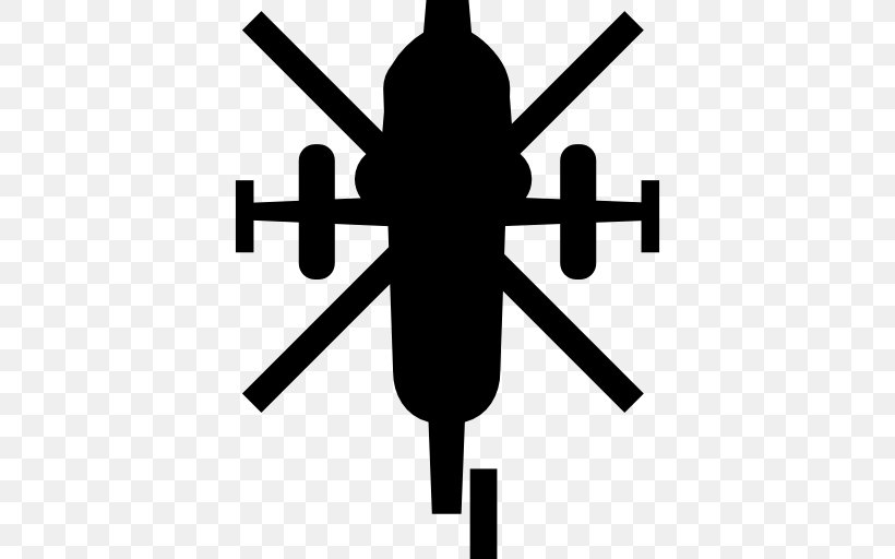 Military Helicopter Sikorsky UH-60 Black Hawk Airplane, PNG, 512x512px, Helicopter, Airbus Helicopters, Airplane, Black And White, Logo Download Free