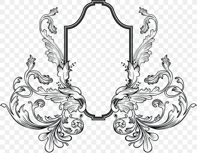 Ornament Vector Graphics Design Image, PNG, 900x697px, Ornament, Art, Artwork, Black And White, Body Jewelry Download Free