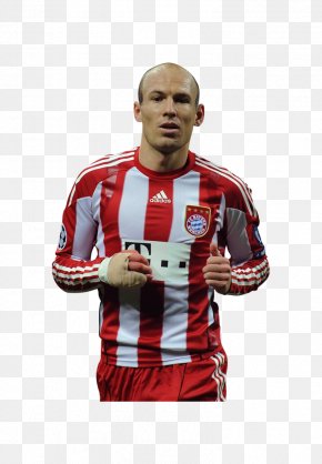 Football Players - Arjen Robben FC Bayern Munich Bundesliga Rendering Jersey PNG