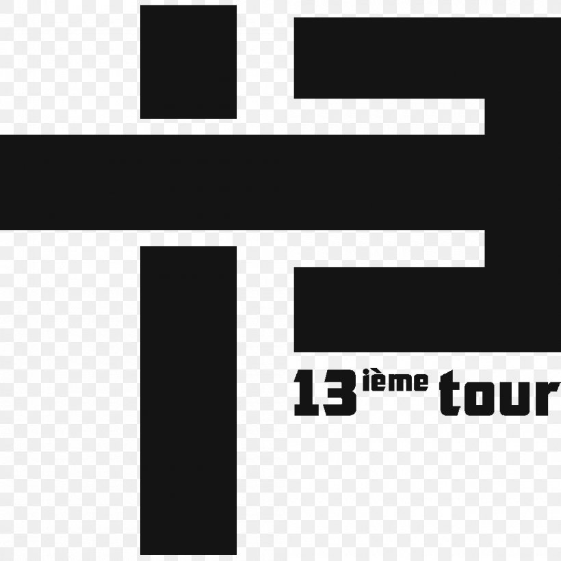 Logo Brand 13 Tour Sticker Product, PNG, 1000x1000px, Logo, Area, Art, Black, Black And White Download Free