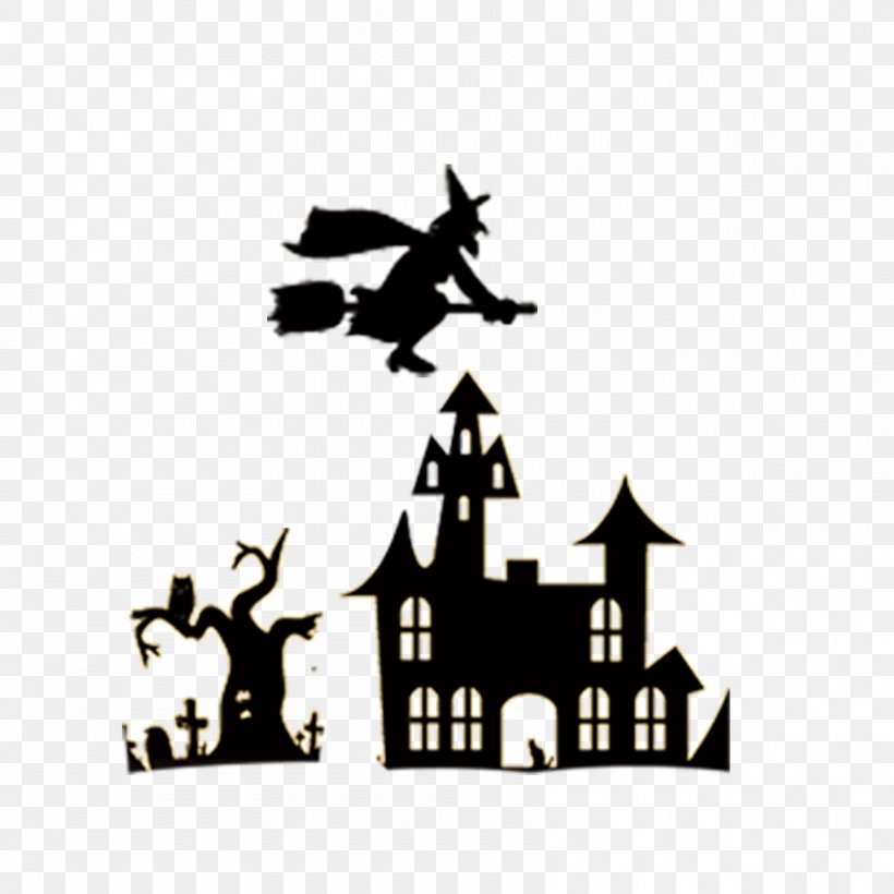 Silhouette Ghost Clip Art, PNG, 850x850px, Halloween, Black And White, Costume Party, Halloween Film Series, Haunted House Download Free