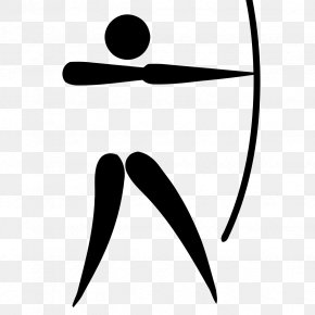 Olympic Rings - World Archery Federation Summer Olympic Games Pictogram Clip Art PNG