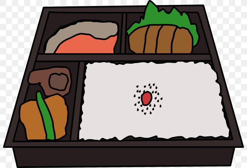 Bento Japanese Cuisine Breakfast Sushi Clip Art, PNG, 800x559px, Bento, Area, Breakfast, Cartoon, Eating Download Free