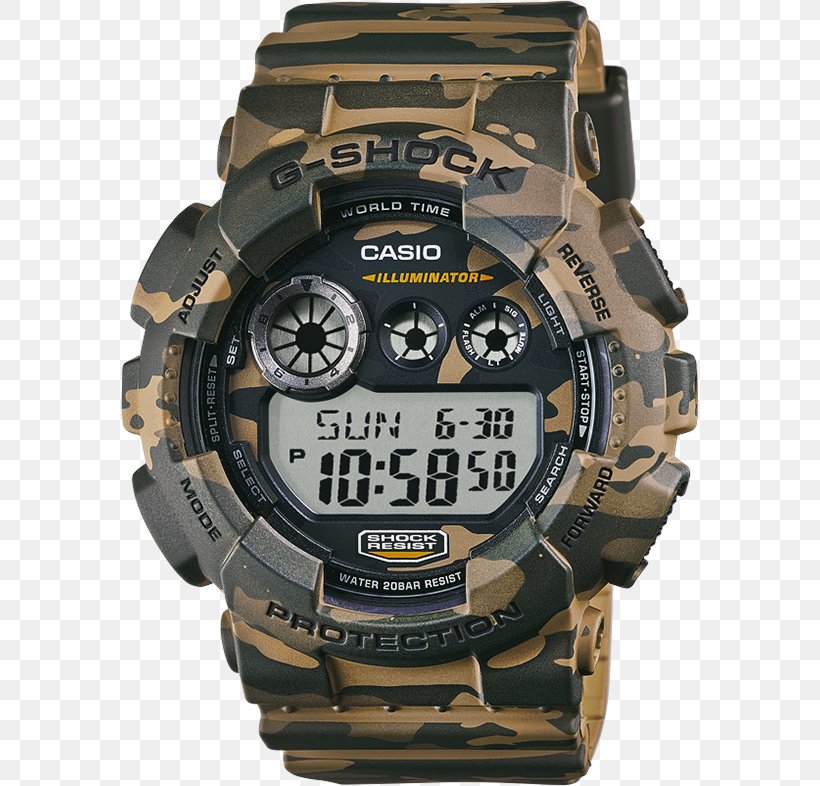 Casio G-Shock Frogman Casio G-Shock Frogman Watch Clock, PNG, 577x786px, Gshock, Brand, Camouflage, Casio, Casio Gshock Frogman Download Free