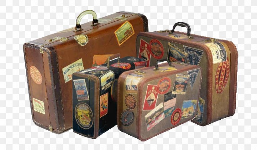 Suitcase Air Travel Baggage, PNG, 869x507px, Suitcase, Air Travel, Bag, Baggage, Hand Luggage Download Free