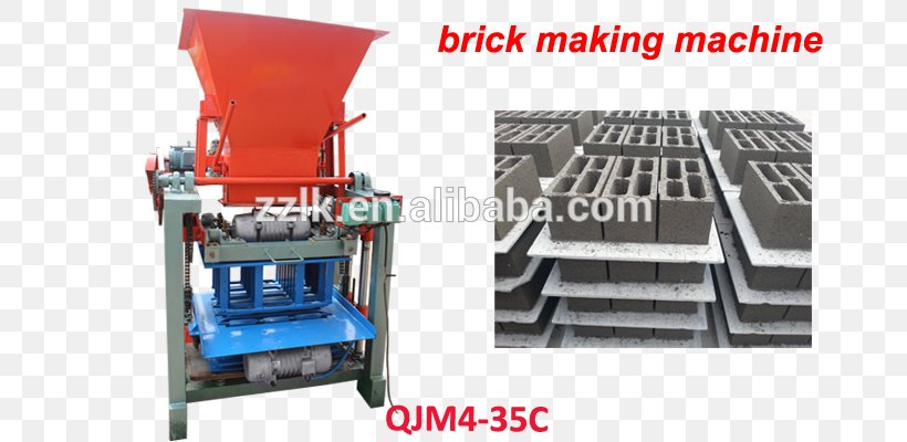 Machine Brick Concrete Masonry Unit Price, PNG, 750x400px, Machine, Alibaba Group, Brick, Brickworks, Cement Download Free