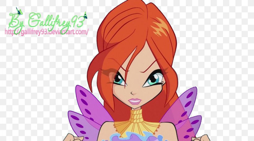 Bloom Winx Club, PNG, 1024x570px, Watercolor, Cartoon, Flower, Frame, Heart Download Free