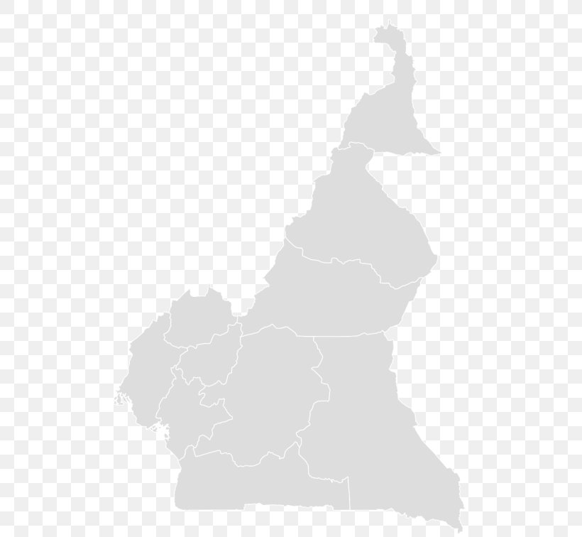 Cameroon Vector Graphics Blank Map Royalty-free, PNG, 500x756px, Cameroon, Black, Black And White, Blank Map, Depositphotos Download Free