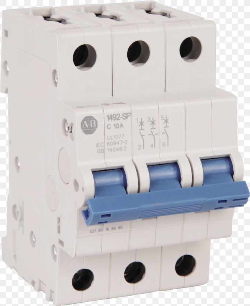 Circuit Breaker DIN Rail Residual-current Device Allen-Bradley Rockwell Automation, PNG, 834x1024px, Circuit Breaker, Allenbradley, Alternating Current, Ampere, Circuit Component Download Free