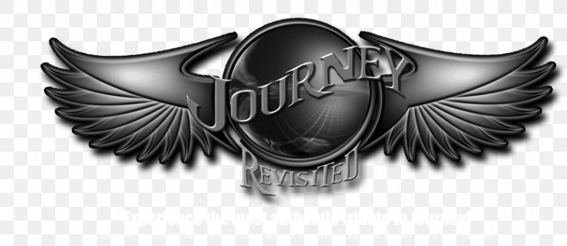 Journey Logo Rock Out With Your Socks Out Tour Paul McCartney And Wings, PNG, 859x375px, 5 Seconds Of Summer, Journey, Band On The Run, Black And White, Cover Band Download Free