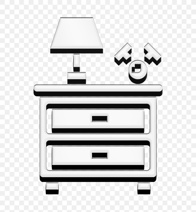 Nightstand Icon Furniture And Household Icon Home Equipment Icon, PNG, 648x888px, Nightstand Icon, Diagram, Drawer, Furniture, Furniture And Household Icon Download Free