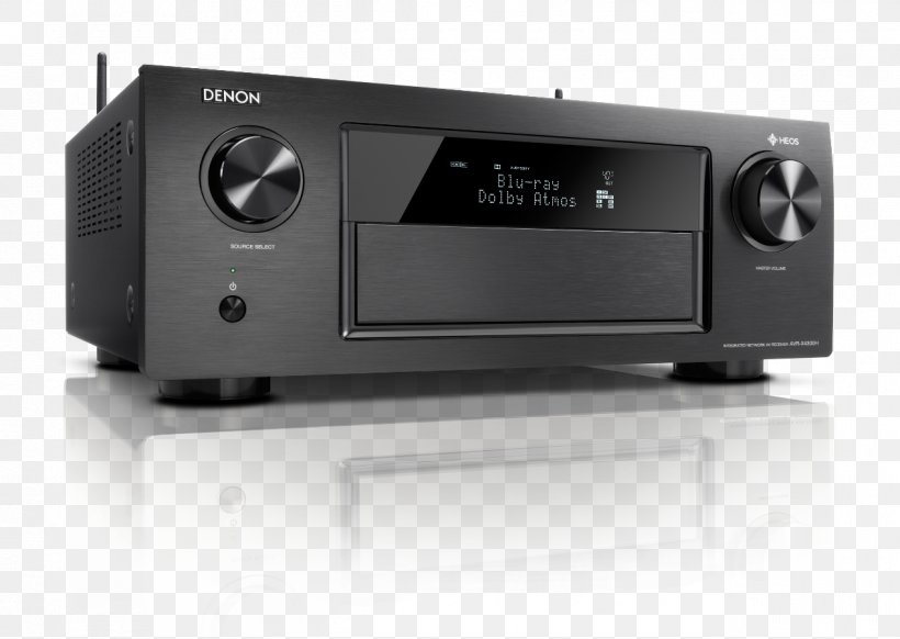 AV Receiver Denon AVR-X4300H Multiroom Dolby Atmos, PNG, 1266x900px, 4k Resolution, Av Receiver, Audio Equipment, Audio Receiver, Denon Download Free