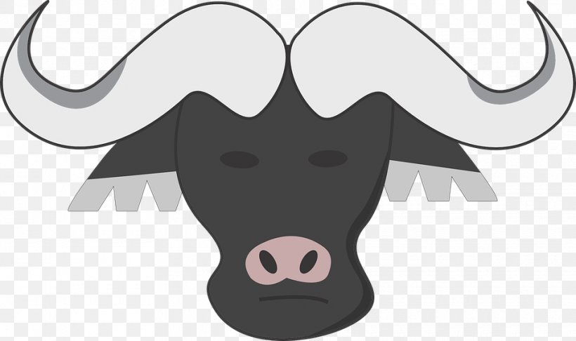 Cattle Water Buffalo American Bison Clip Art, PNG, 960x569px, Cattle, American Bison, Bison, Black And White, Bond Download Free