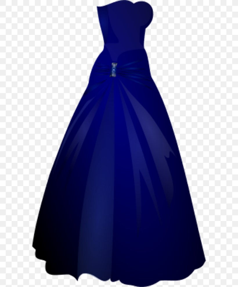 Dress Blue Gown Clip Art, PNG, 600x987px, Dress, Ball Gown, Blue, Bridal Party Dress, Cobalt Blue Download Free