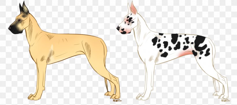 Great Dane Dog Breed Non-sporting Group Line Art, PNG, 1343x595px, Great Dane, Animal, Animal Figure, Breed, Carnivoran Download Free