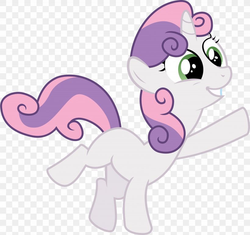 Pony Sweetie Belle The Cutie Mark Chronicles Horse Art, PNG, 6814x6400px, Watercolor, Cartoon, Flower, Frame, Heart Download Free