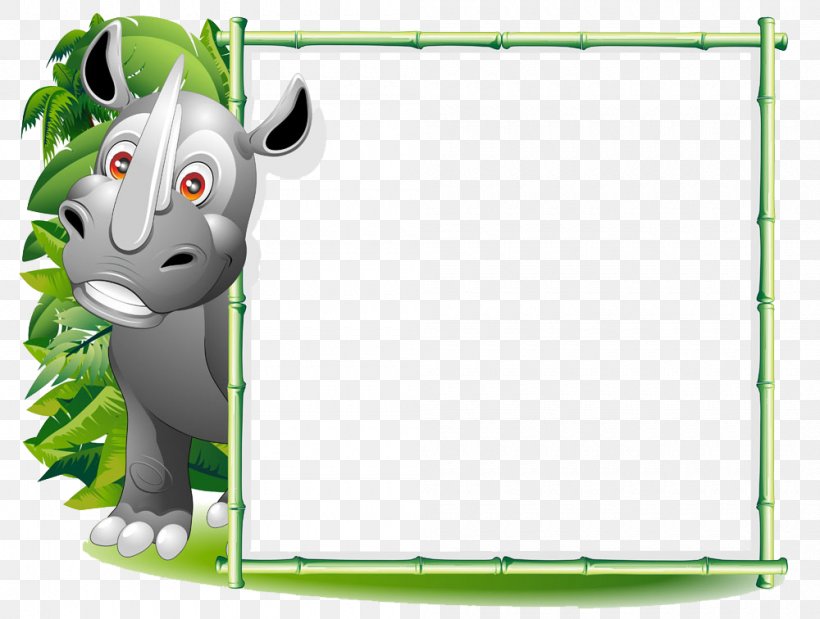 Rhinoceros Hippopotamus Euclidean Vector, PNG, 1000x756px, Rhinoceros, Animation, Cartoon, Dessin Animxe9, Drawing Download Free