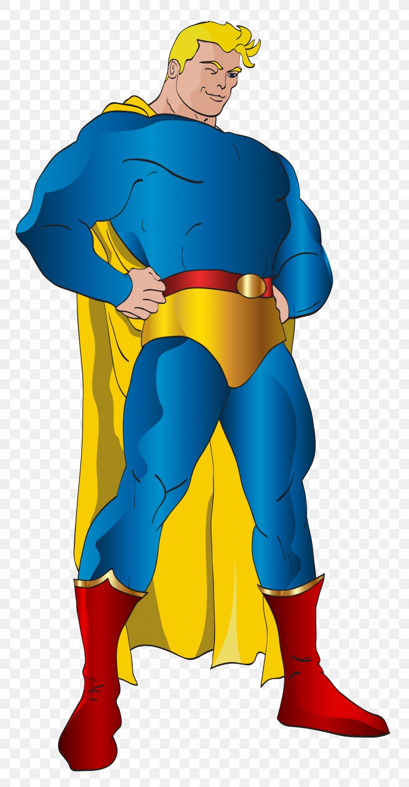 Superman Cartoon Yellow Outerwear Illustration, PNG, 3206x6166px, Robin, Carnival, Clip Art, Costume, Drawing Download Free