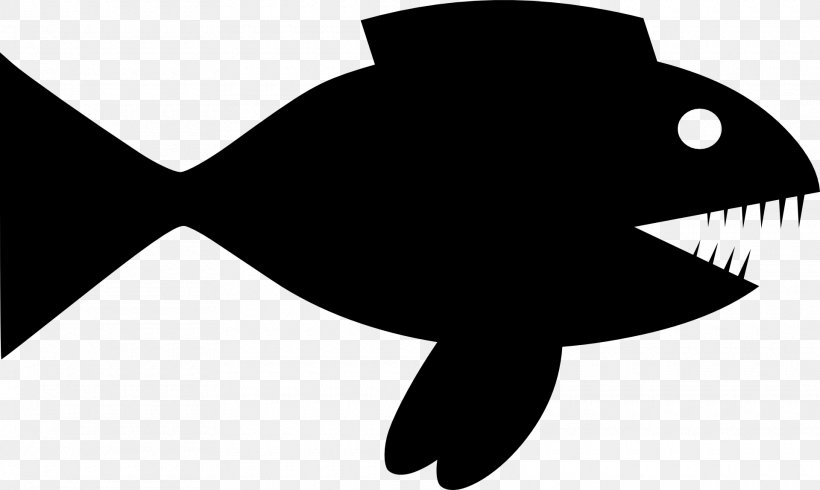 Fish Clip Art, PNG, 1920x1149px, Fish, Beak, Black, Black And White, Blackfish Download Free