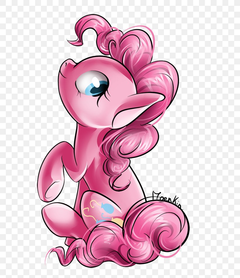 Pinkie Pie My Little Pony: Friendship Is Magic Fandom Television Show Clip Art, PNG, 742x950px, Watercolor, Cartoon, Flower, Frame, Heart Download Free