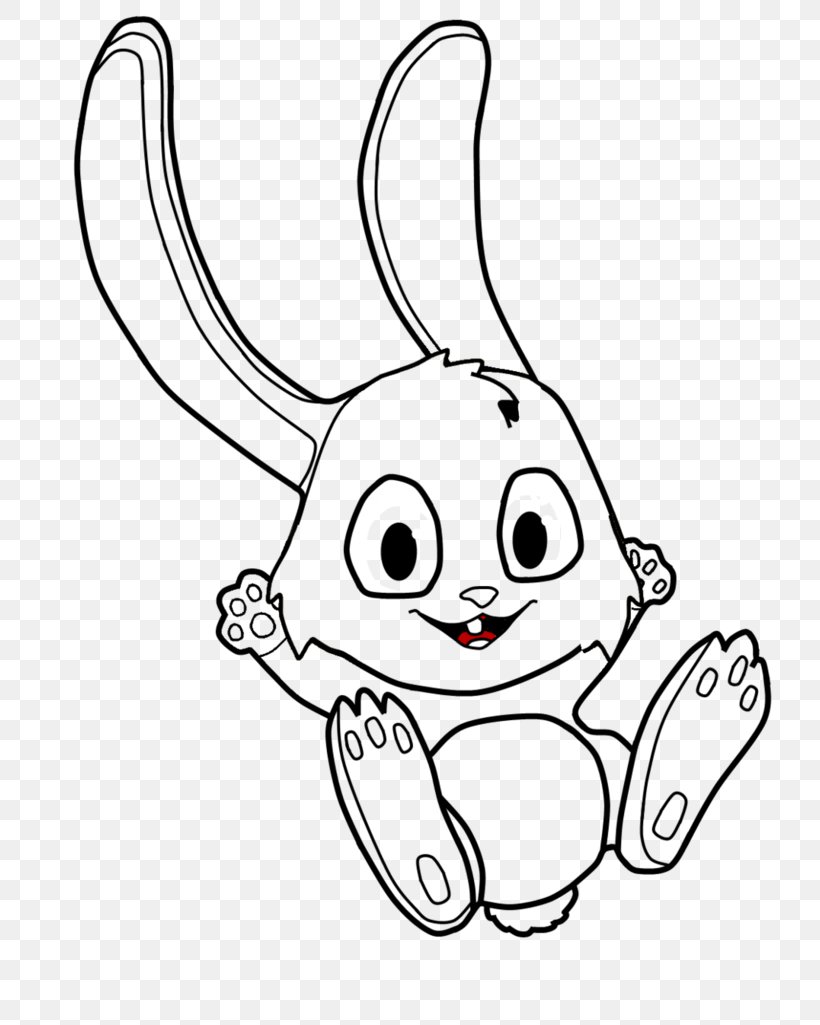Rabbit Easter Bunny Line Art Bugs Bunny Drawing, PNG, 780x1025px, Watercolor, Cartoon, Flower, Frame, Heart Download Free