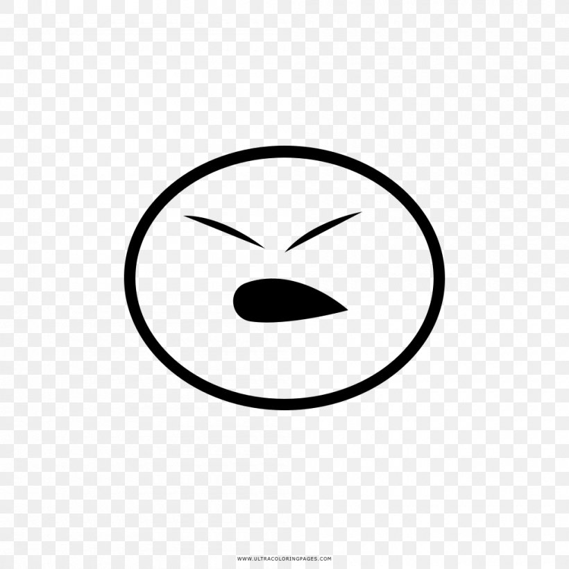 Smiley Line Art Drawing Coloring Book Emoji, PNG, 1000x1000px, Smiley, Area, Ausmalbild, Black, Black And White Download Free