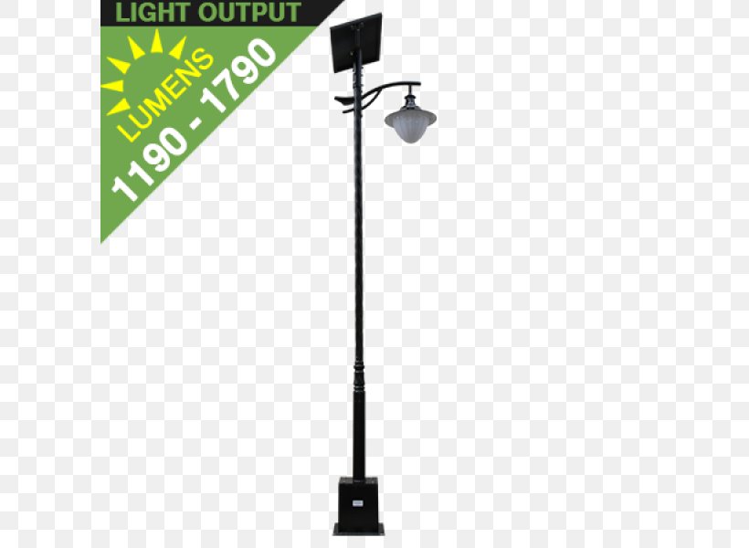 Solar Street Light Solar Lamp Light Fixture, PNG, 600x600px, Light, Electric Light, Energy, Lamp, Landscape Lighting Download Free