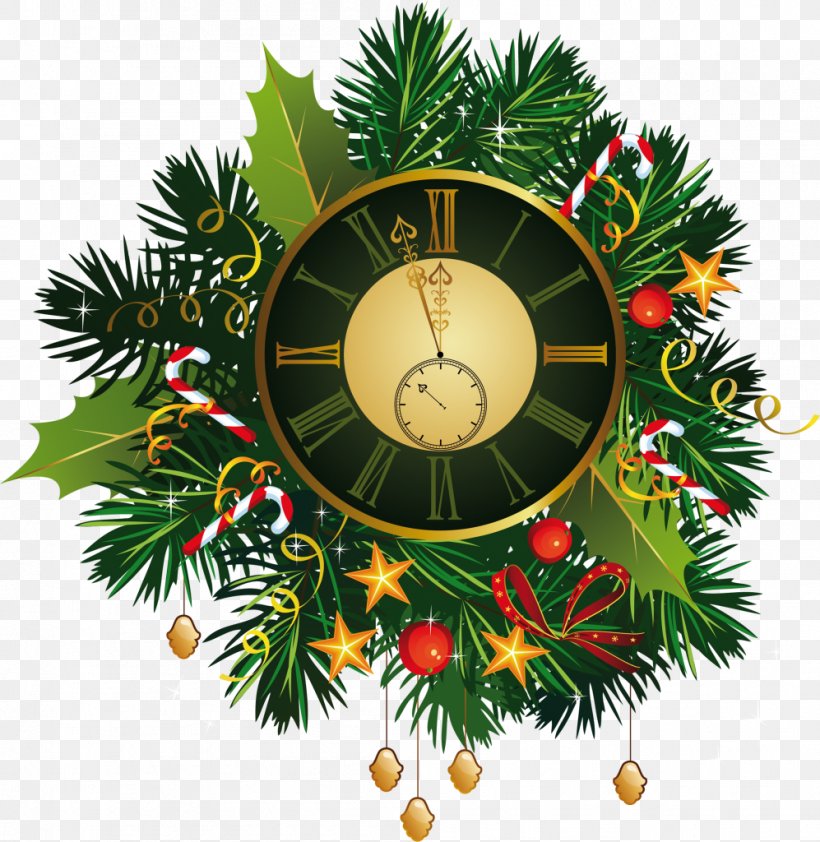 Christmas Clip Art, PNG, 997x1024px, Christmas, Ansichtkaart, Christmas Decoration, Christmas Ornament, Clock Download Free