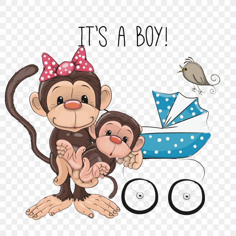 Monkey Infant Clip Art, PNG, 1200x1200px, Monkey, Cartoon, Child, Clip Art, Cuteness Download Free