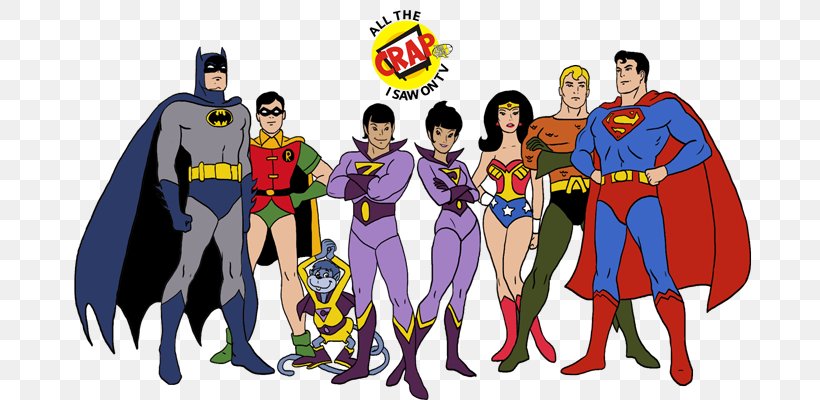 Superman Aquaman Batman Wonder Woman Hanna-Barbera, PNG, 706x400px, Superman,  Aquaman, Batman, Cartoon, Comics Download Free